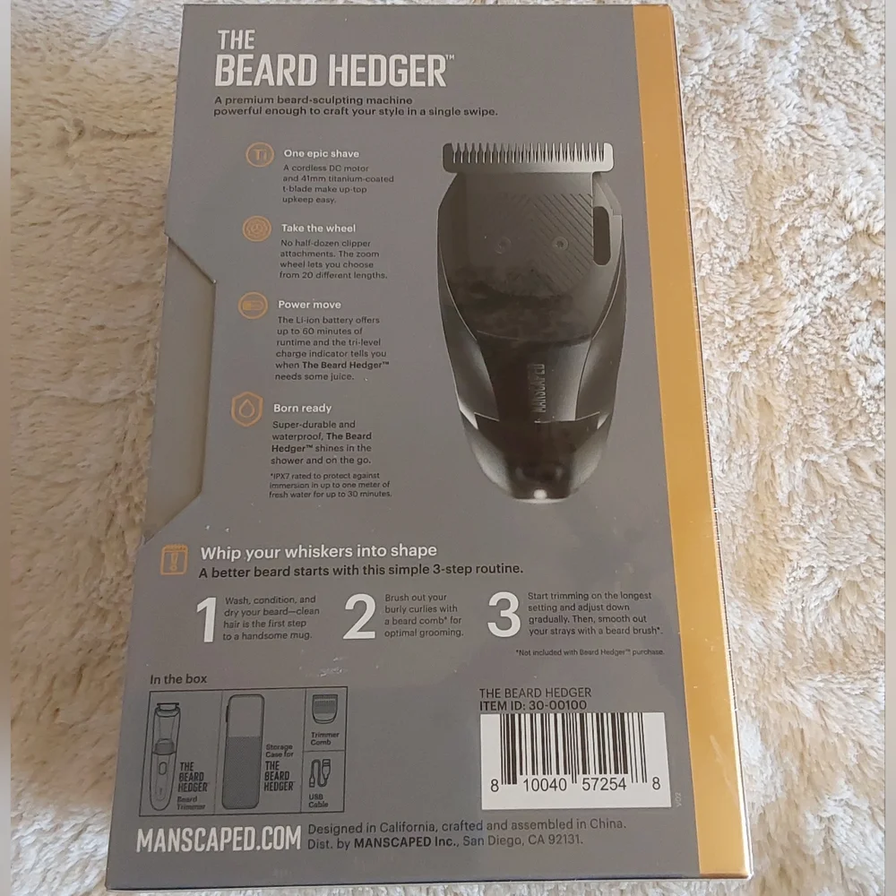 🌺 NIB Manscaped Beard Hedger